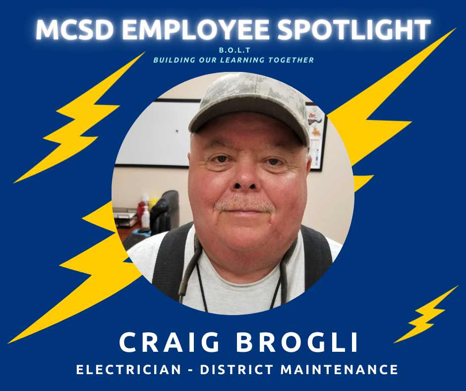 Employee Spotlight Craig Brogli
